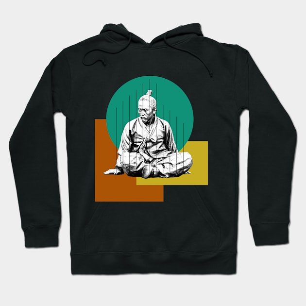 Asian Old Warrior Hoodie by Coya's Dream